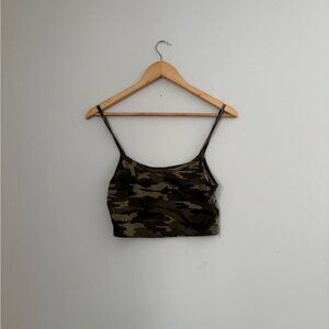 5/$5 SHEIN Camouflage Print Camisole Top